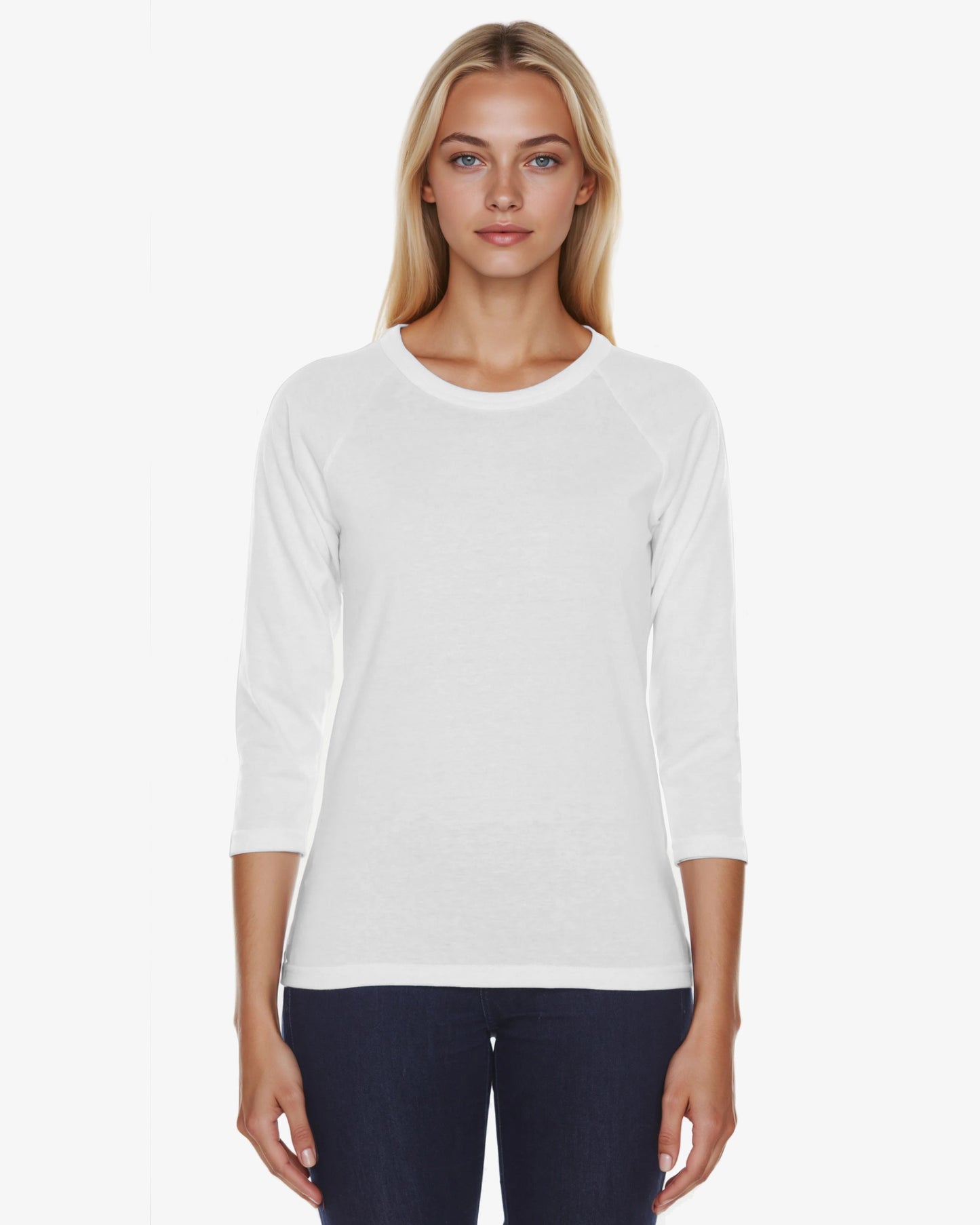 Ladies 3/4 Sleeve Baseball T-Shirt