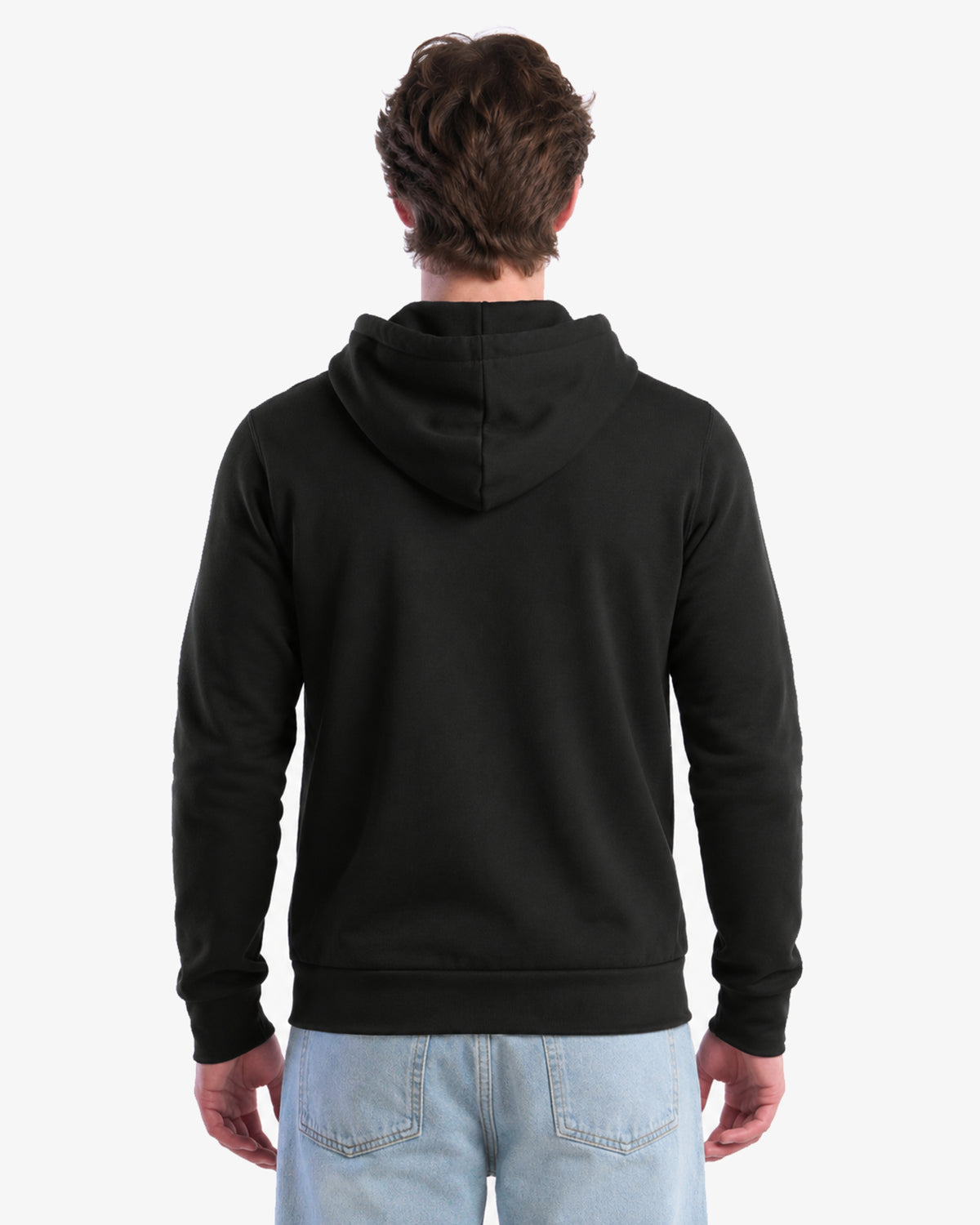 Organic Cotton Full Zip Hooded Sweatshirt
