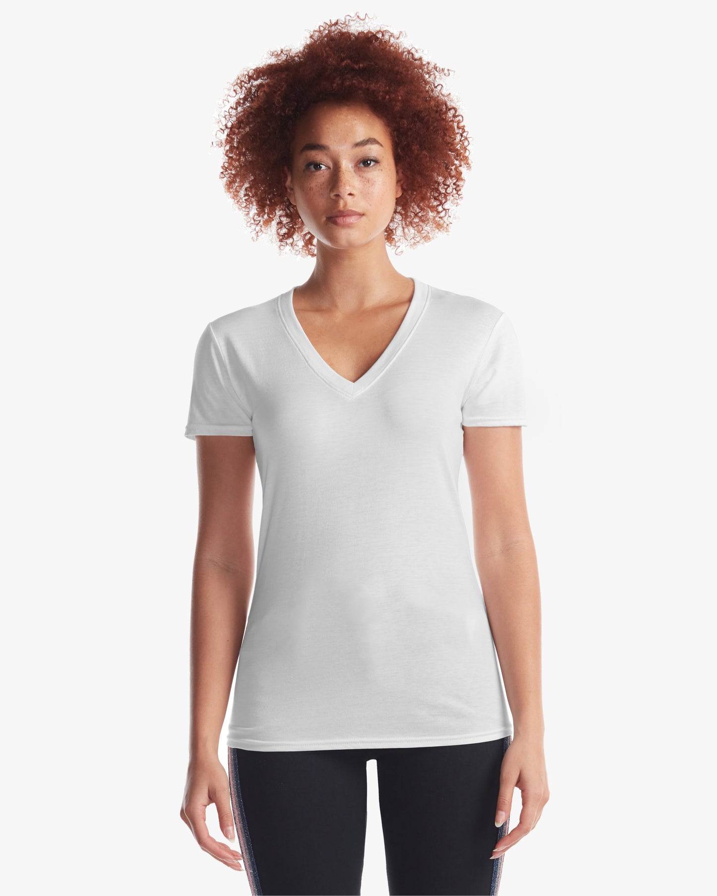 Ladies Standard Fit V-Neck