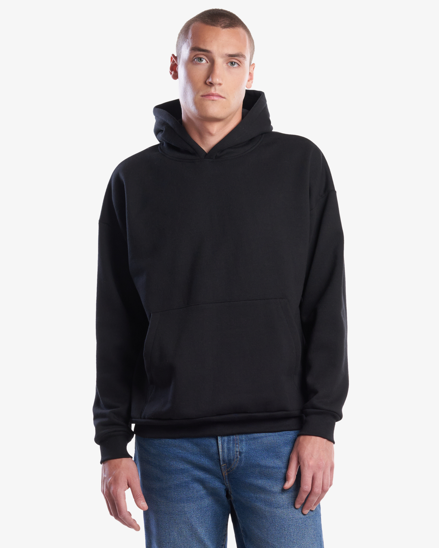 Unisex Dropshoulder Hooded Sweatshirt