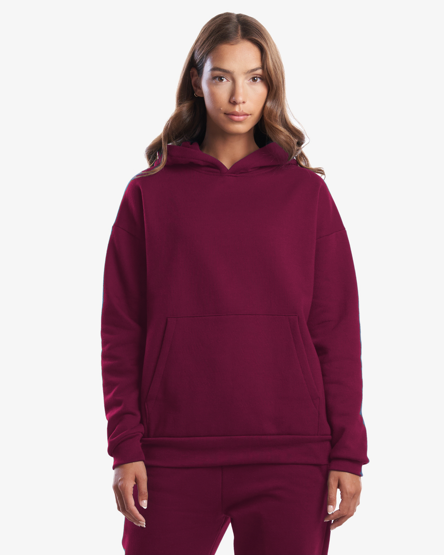 Unisex Dropshoulder Hooded Sweatshirt