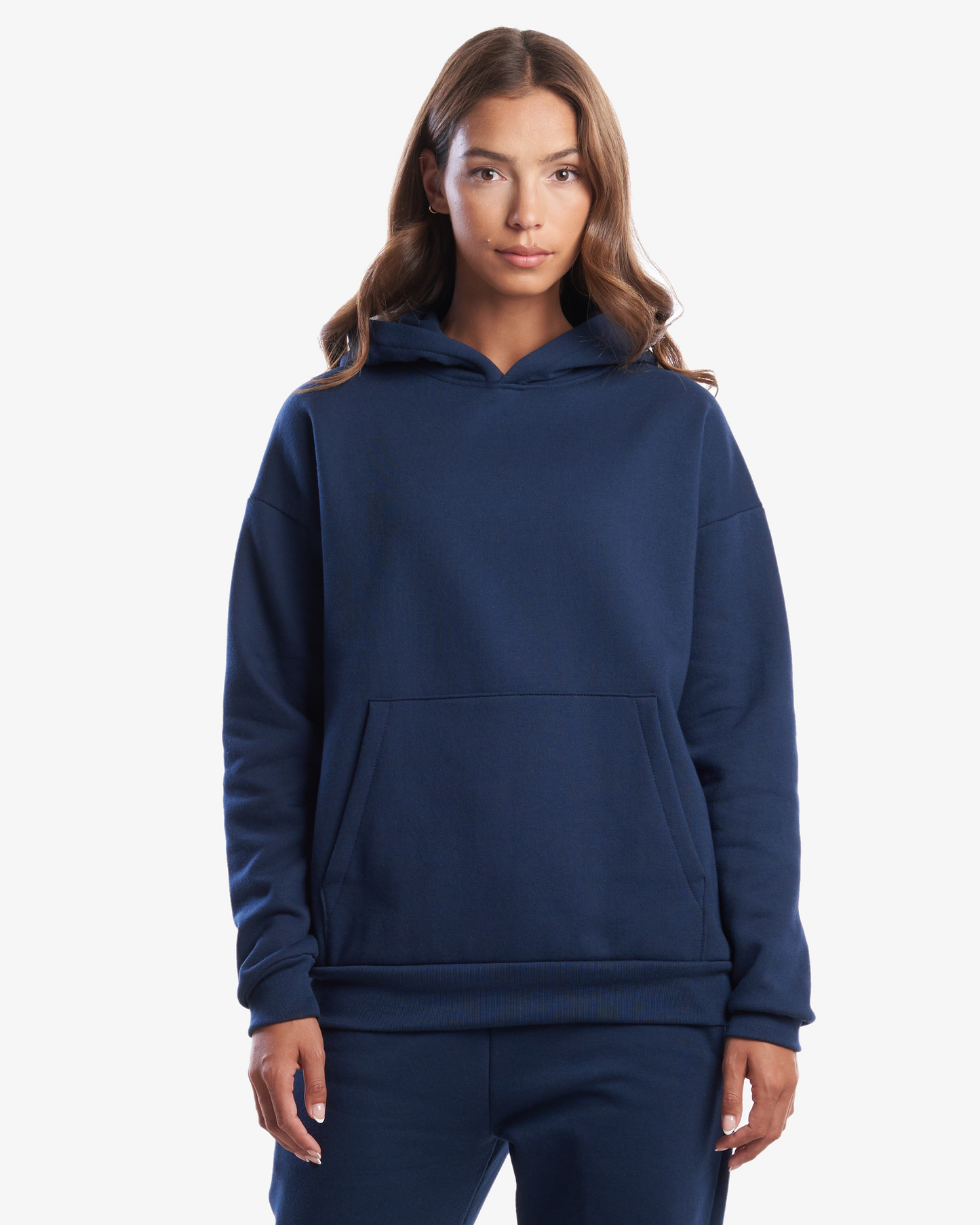 Unisex Dropshoulder Hooded Sweatshirt
