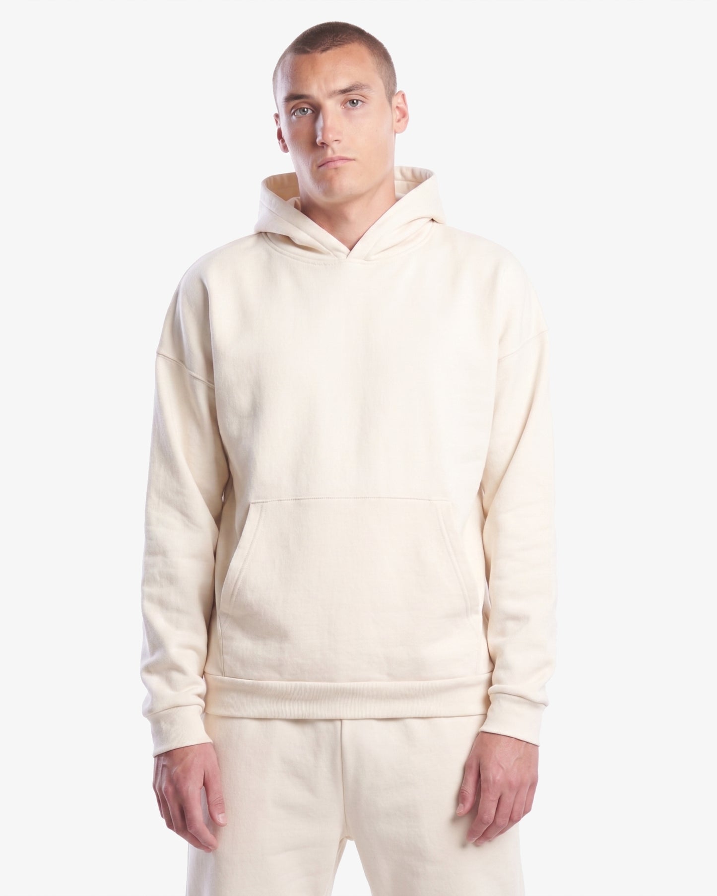 Unisex Dropshoulder Hooded Sweatshirt