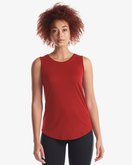 Ladies Relaxed Fit Bamboo Tank Top