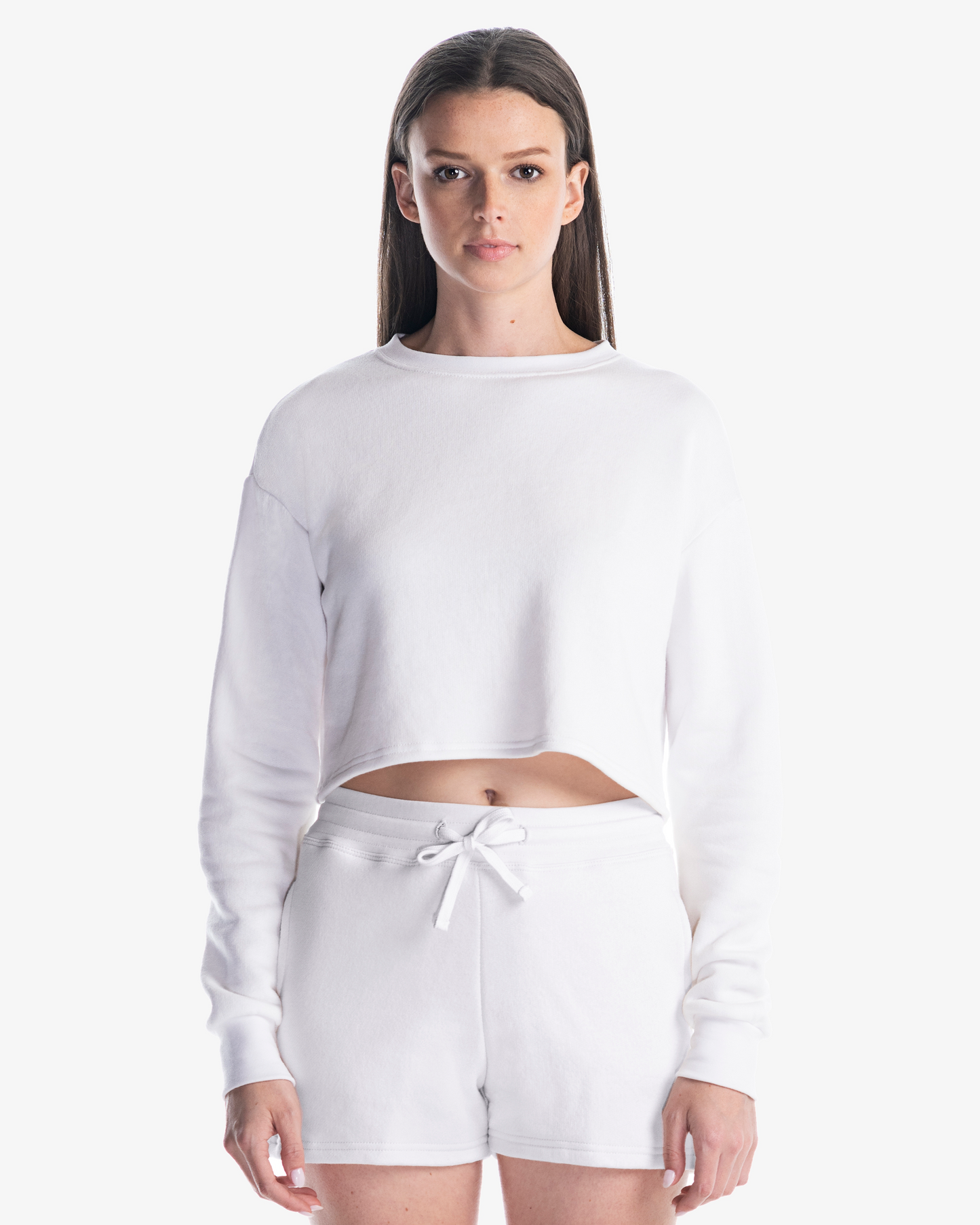Bamboo Crop Sweatshirt