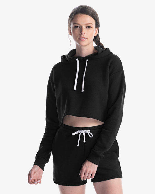 Bamboo Crop Hoodie