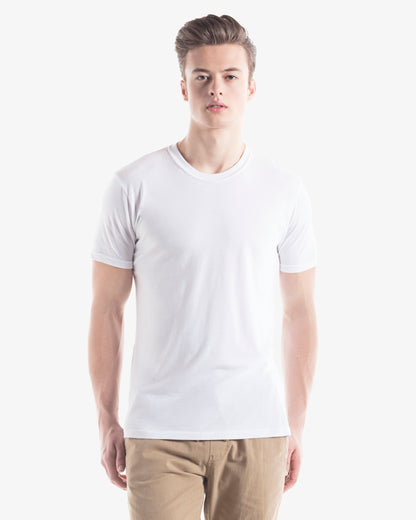 Slim Fit Bamboo Crew Neck T-Shirt