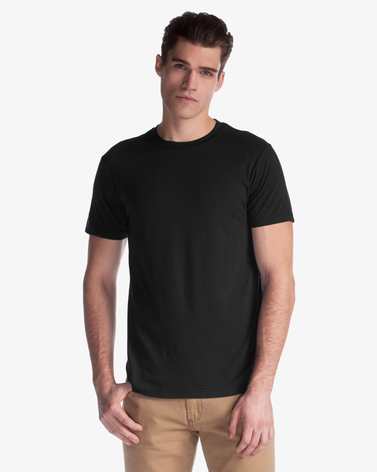 Slim Fit Bamboo Crew Neck T-Shirt