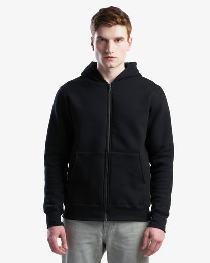 Premium Eco Fleece Full-Zip Hooded Sweatshirt