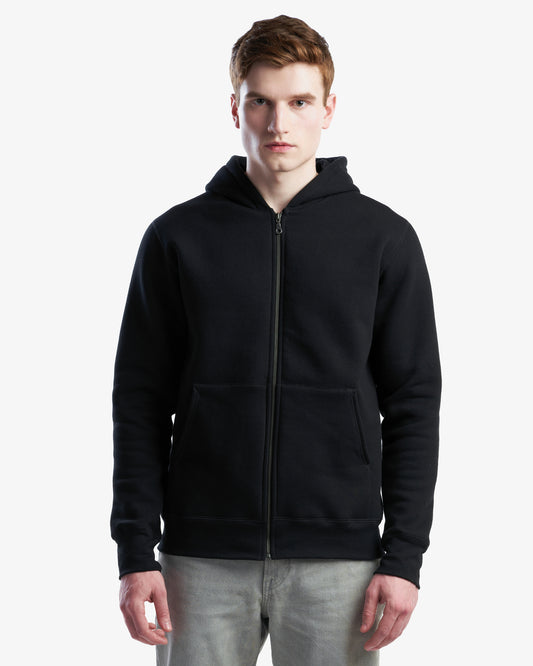 Premium Eco Fleece Full-Zip Hooded Sweatshirt