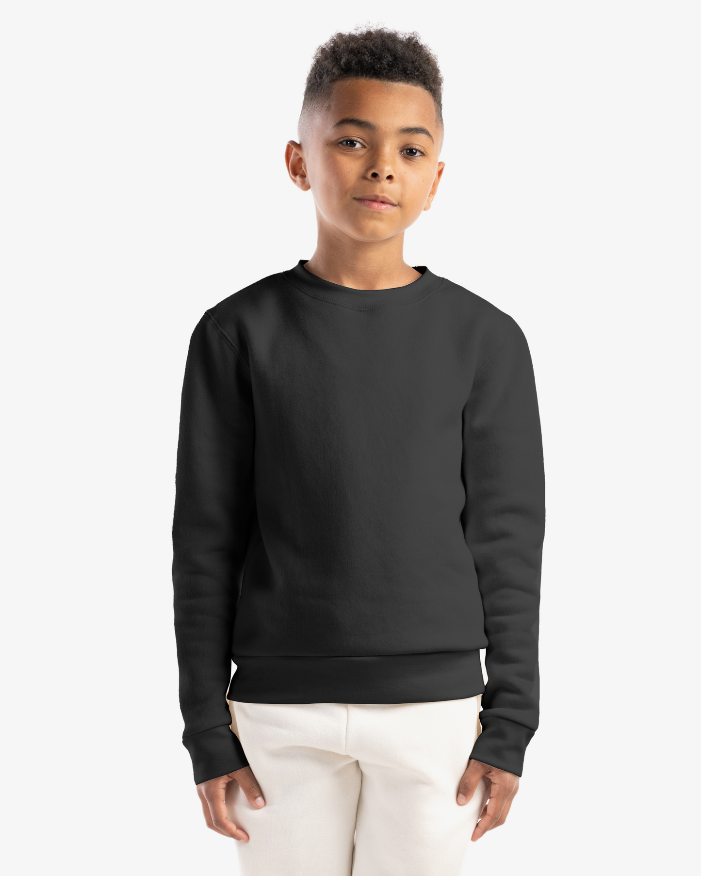 Kids Three End Bamboo Fleece Crewneck Sweatshirt