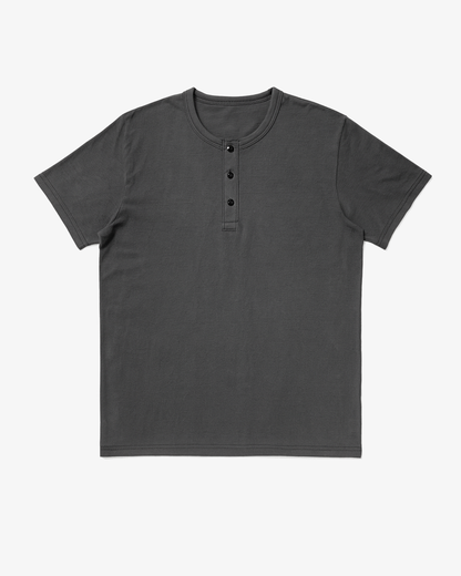 Organic Short Sleeve Henley