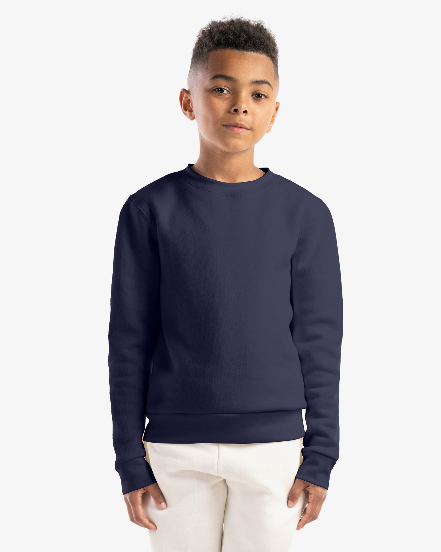 Kids Three End Bamboo Fleece Crewneck Sweatshirt
