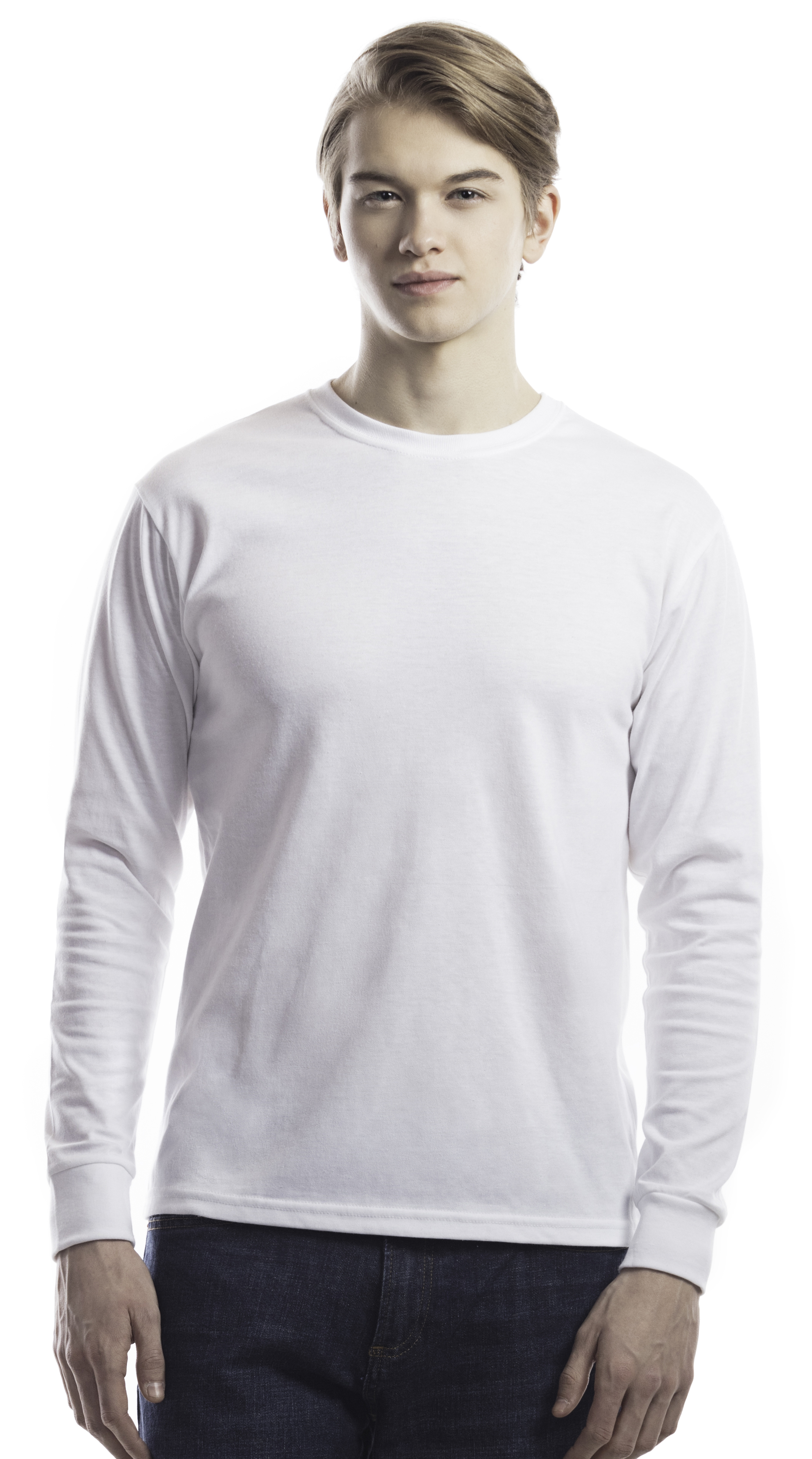 Fine Jersey Long Sleeve T-Shirt | Canadian Made Socially Conscious