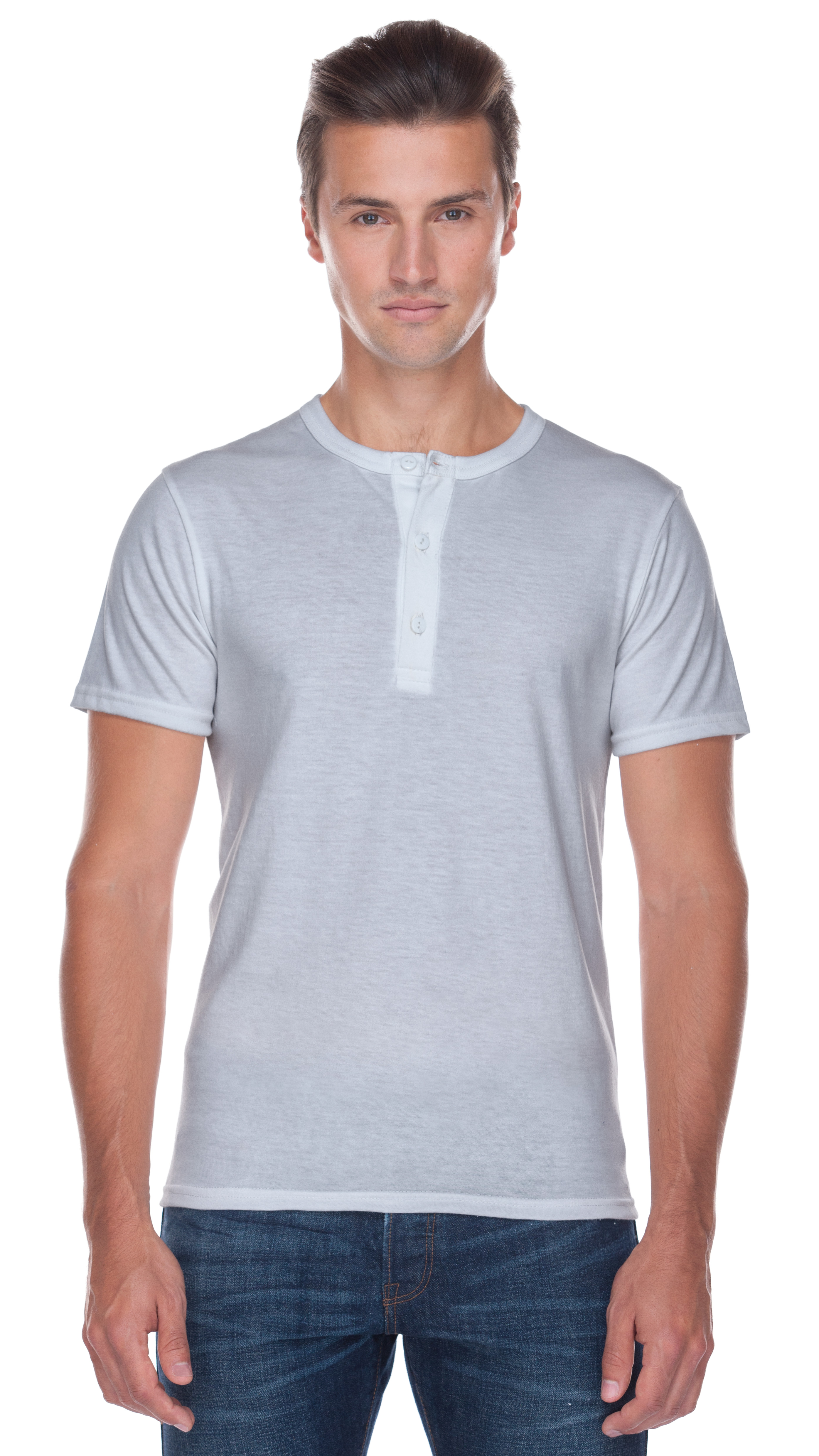 SHORT SLEEVE HENLEY TEE