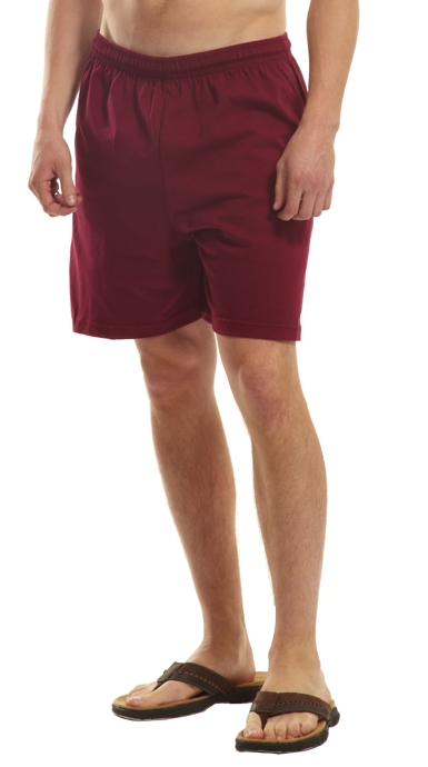 Canae pointelle cotton shorts in brown - Donsje