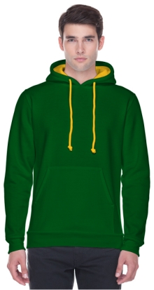 Contrast Lined Hoody
