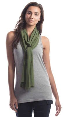 Unisex Bamboo Jersey Scarf