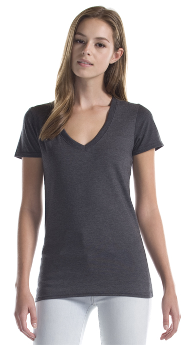 Essential Bamboo Tri-Blend V-Neck | Canadian Made Socially Conscious ...