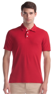 Men's Bamboo Pique Polo