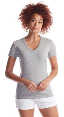 Ladies Bamboo Foundation V-Neck