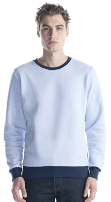 Contrast Crewneck Sweatshirt