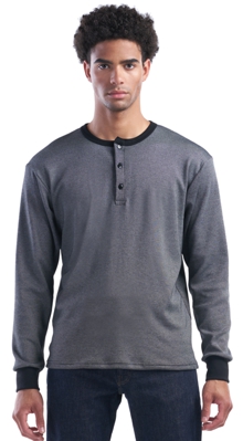 Heavyweight Marled Henley