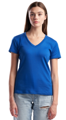 Ladies Interlock V-Neck