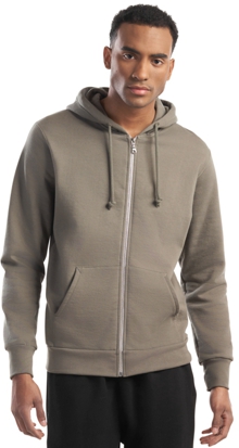 Organic Cotton Full Zip Hooded Sweatshirt