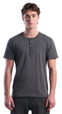 Organic Short Sleeve Henley